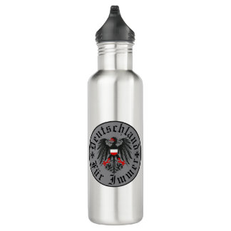 Bouteille D'eau Allemand/Deutschland Forever/Aigle/Croix de fer