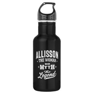Bouteille D'eau Allisson Nom personnalisé Anniversaire Cadeau
