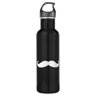 Bouteille D'eau Aluminium de moustache de hippie
