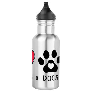 Bouteille D'eau Amateurs de chiens de paix