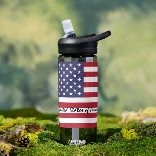 Bouteille D'eau American Flag bouteille, patriotique États-Unis, É