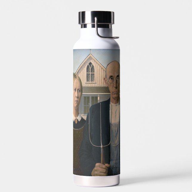 Bouteille D'eau American Gothic : Vie rurale pauvre paysan (Gauche)