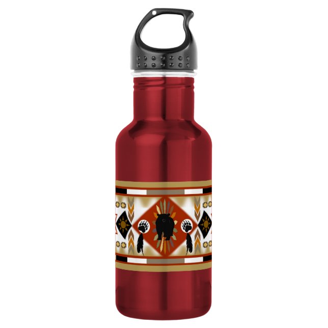 Bouteille D'eau Amérindien Clan Liberty Bottle (Devant)
