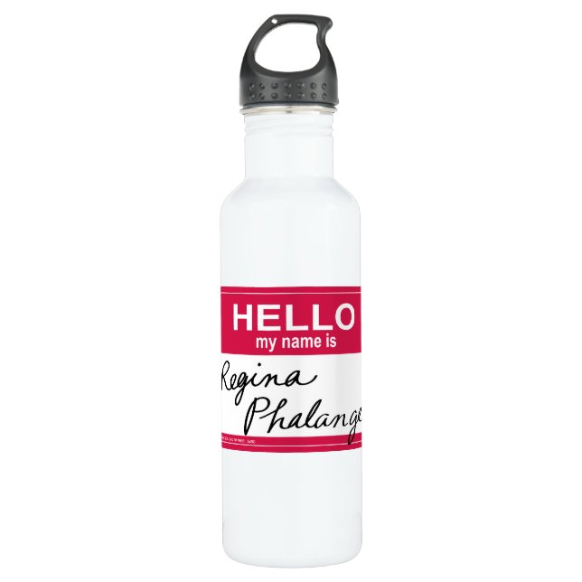 Bouteille D'eau AMIS™ | Bonjour Mon nom est Regina Phalange (Devant)