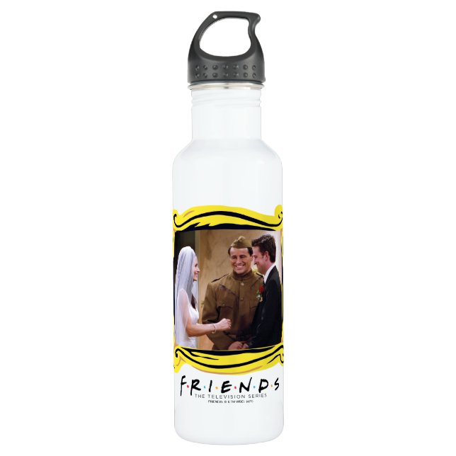 Bouteille D'eau AMIS™ | Joey Marries Monica & Chandler (Devant)