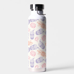 Bouteille D'eau AMIS™   Pastel Central Perk Motif