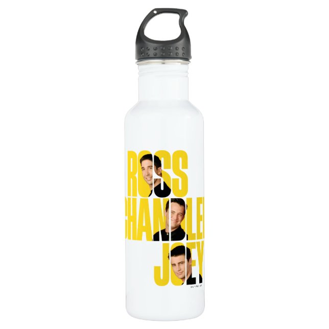 Bouteille D'eau AMIS™ | Ross, Chandler et Joey (Devant)