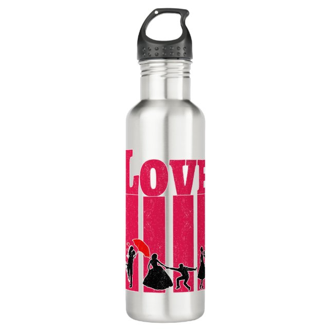 Bouteille D'eau Amour | Les meilleurs cadeaux de la Saint Valentin (Devant)