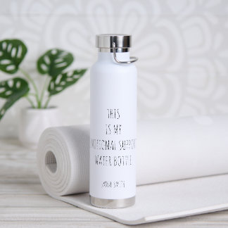 Bouteille D'eau Amusante Personnalisée Petite Amie Support Émotion