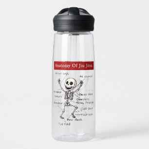 Bouteille D'eau Anatomie Drôle De Jiu Jitsu Technique De Soumissio