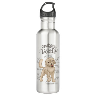 Bouteille D'eau Anatomie d'un Doodle Dog