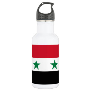 Bouteille D'eau Ancien drapeau de Syrie