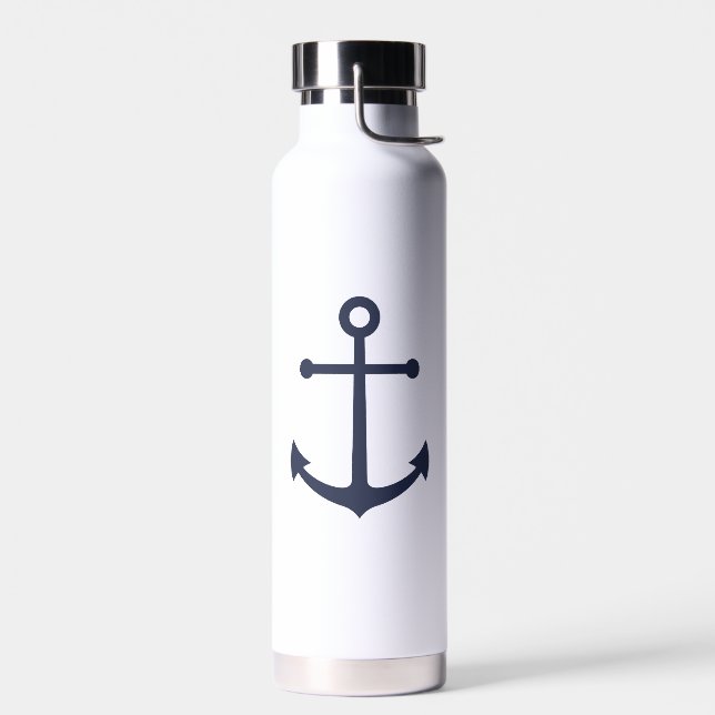 Bouteille D'eau Ancre bleue marine (Gauche)