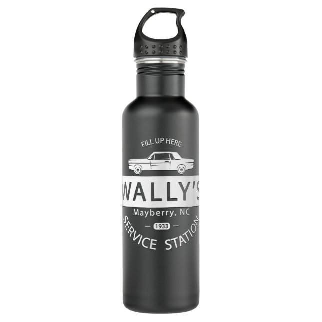 Bouteille D'eau Andy Griffith Show Wally's Service Station Classi (Devant)