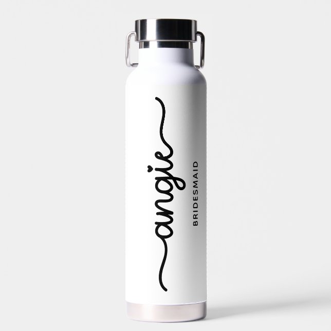 Bouteille D'eau Angie Cute Heart I Bridesmaid (Avant)