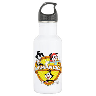 Bouteille D'eau Animaniacs Warner Brothers & Sister WB Shield