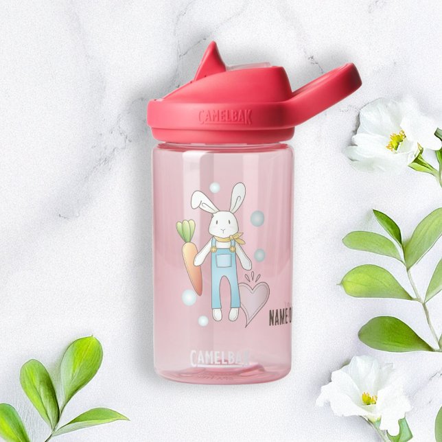 Bouteille D'eau Animaux en peluche personnalisés Lapin Enfants (Créateur téléchargé)