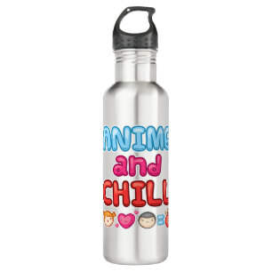 Bouteille D'eau Anime et frisson Manga Otaku Amusant