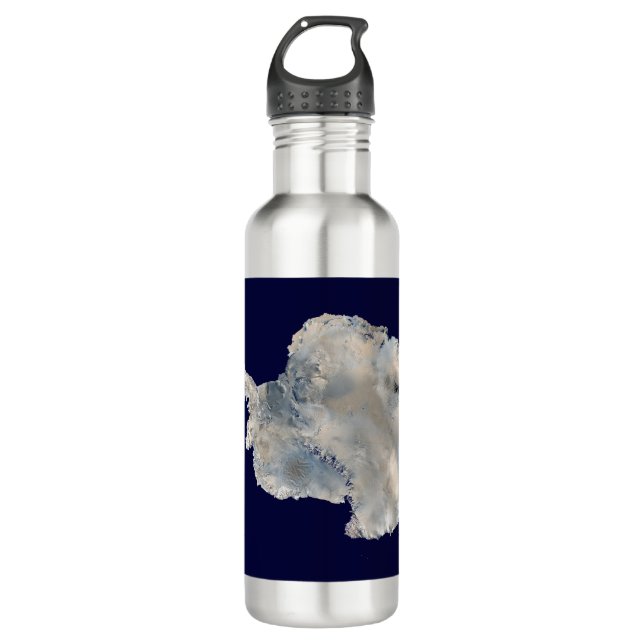 Bouteille D'eau Antarctique (NASA Blue Marble Imagery) (Devant)