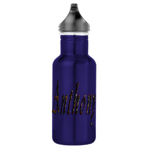 Bouteille D'eau Anthony Name Logo,