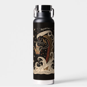 Bouteille d'eau Aquarius Celestial Zodiac Art