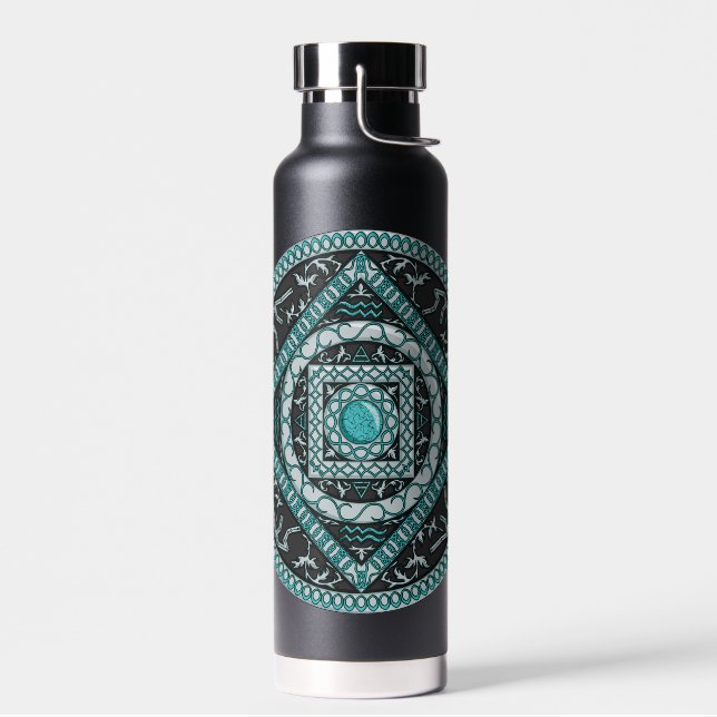 Bouteille D'eau Aquarius Mandala (Gauche)