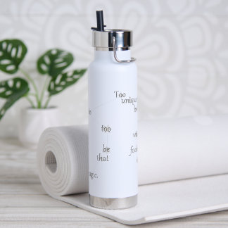 Bouteille D'eau Aquarius Zodiaque Amusement Inspirant Cadeau Perso