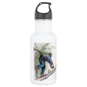 Bouteille D'eau Arboriste du chirurgien Arbre de bûcheron