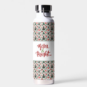 Bouteille D'eau Arbre de Noël, cadeaux, sucre de canne