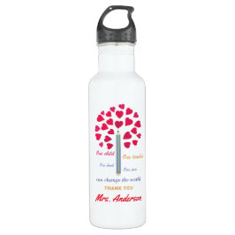 Bouteille D'eau Arbre grand crayon / Appréciation de l'enseignant