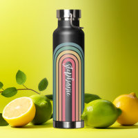 Arc Retro Line Pastel Arc-en-ciel Couleurs Nom du 