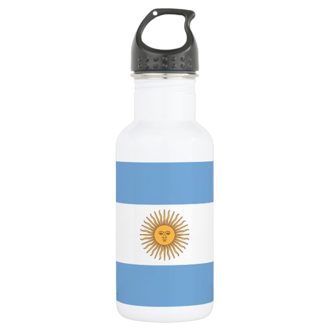 Bouteille D'eau Argentine Drapeau Liberty Bottle (Devant)