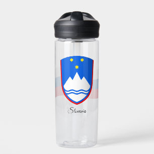 Bouteille D'eau Armoiries de Slovénie, Drapeau, Slovénie