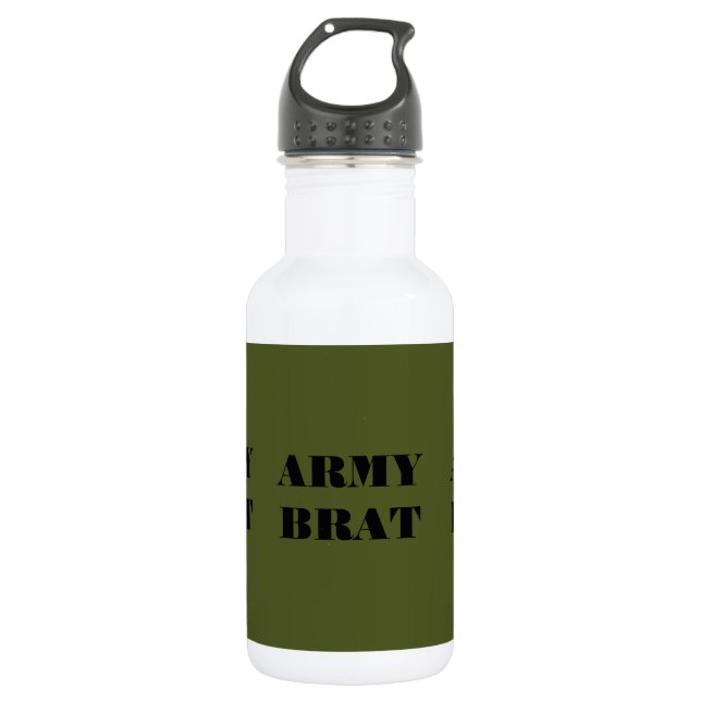 Bouteille D'eau Army Brat (Devant)