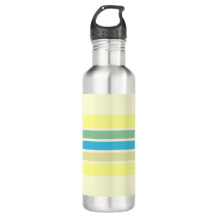 Bouteille D'eau art moderne rayures