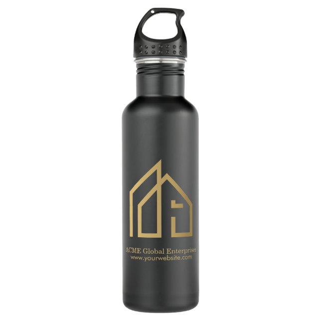Bouteille D'eau Articles promotionnels Immobilier moderne (Devant)