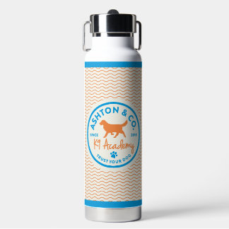 Bouteille D'eau Ashton & Co. K9 Academy Wavy Lines Water Bottle