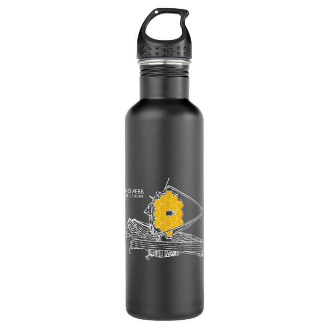 Bouteille D'eau Astronomie Lover James Webb Télescope spatial JWST (Devant)