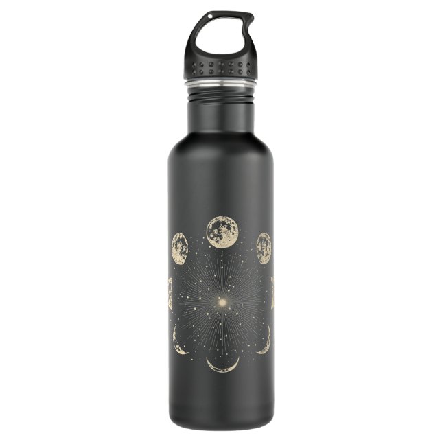 Bouteille D'eau Astronomie Lover Son Juste Une Phase Lune astronom (Devant)