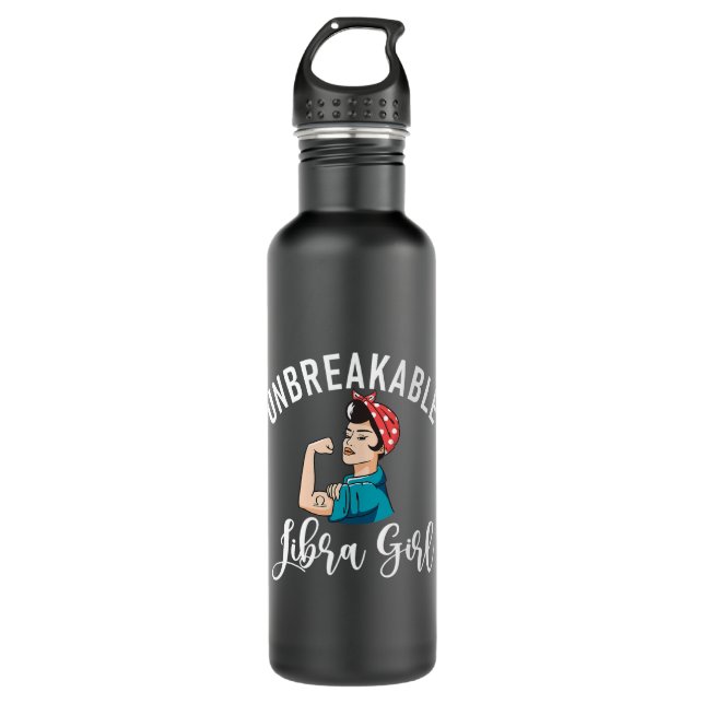 Bouteille D'eau Astronomie Lover Unbreakable Libra Girl Astronomy  (Devant)