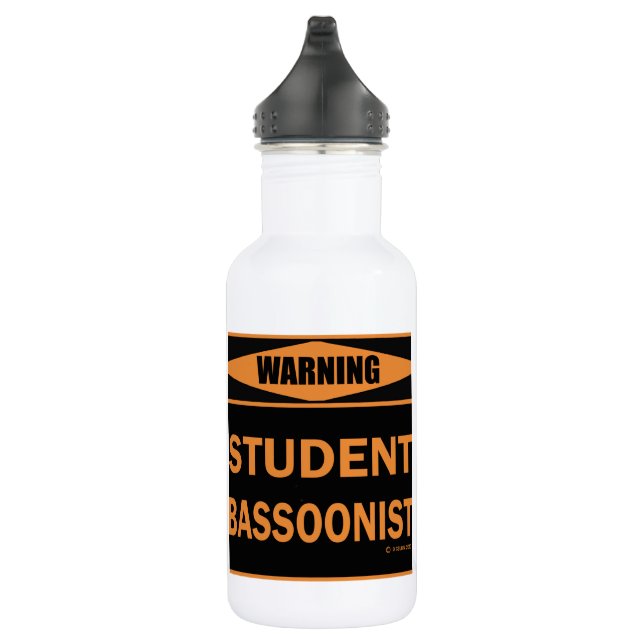 Bouteille D'eau Attention! Bassooniste étudiant ! (Droite)