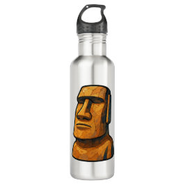 Bouteille D'eau Attitude antique stoïque Moai