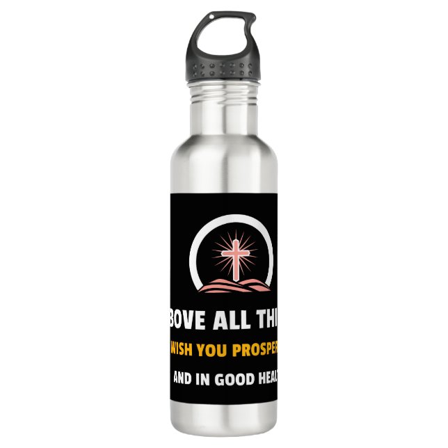 BOUTEILLE D'EAU AU-DESSUS DE TOUTE CHOSE (Devant)