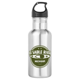 Bouteille D'eau Au Sable River Michigan Kayak