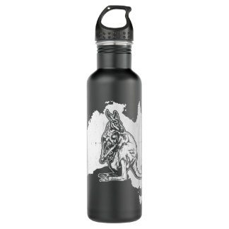 Bouteille D'eau Australian Kangaroo Australia Day Love Kangaroos
