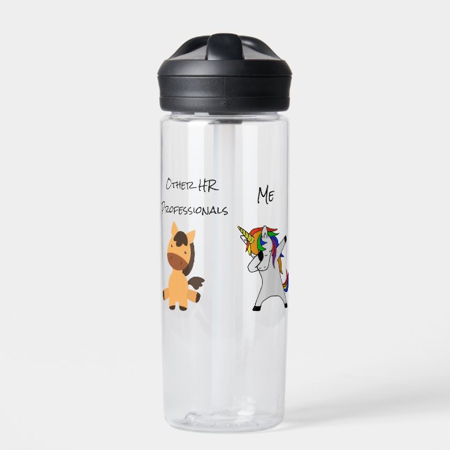 Bouteille D'eau Autres Professionnels Des RH Me Unicorn Ressources (Extérieur)