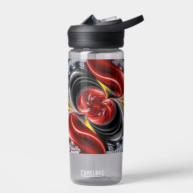 Bouteille d'eau aux couleurs allemandes Design (Gauche)