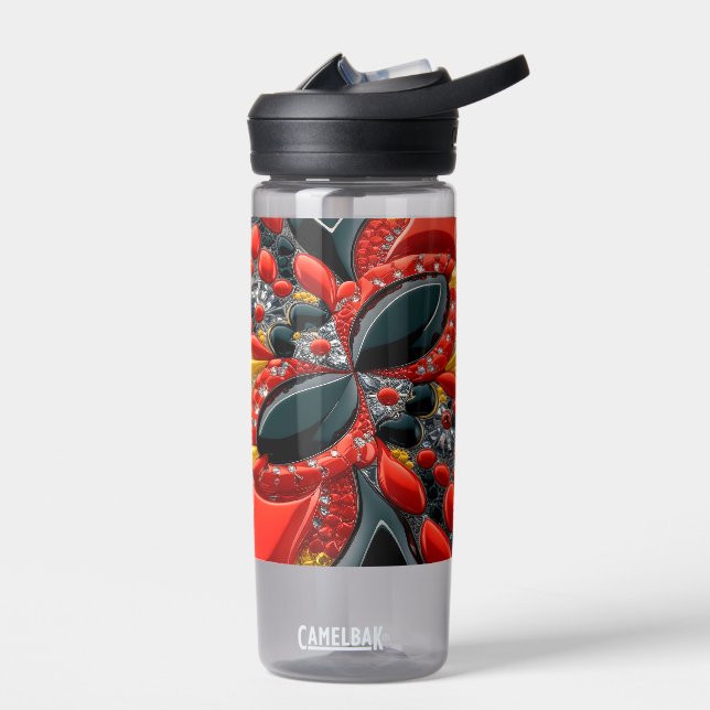 Bouteille d'eau avec Allemagne Couleurs Design (Gauche)