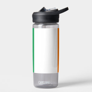 Bouteille d'eau avec drapeau d'Irlande