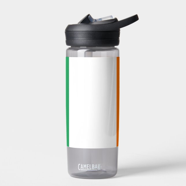 Bouteille d'eau avec drapeau d'Irlande (Gauche)